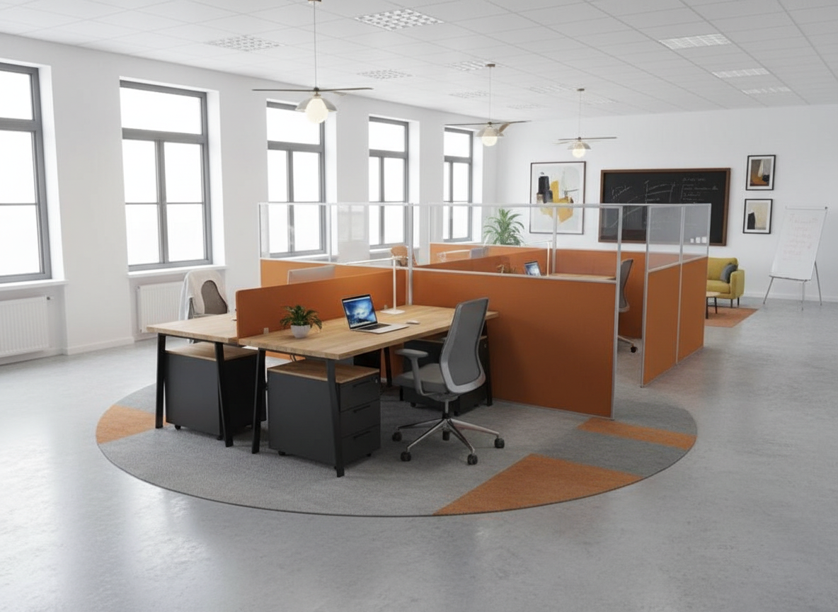 Akustické kancelářské paravány